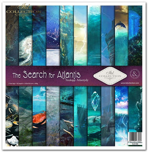 11.8" x 12.1" paper pad - The Search of Atlantis