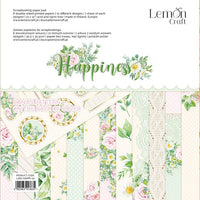 12" x 12" paper pad - Happiness