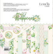 12" x 12" paper pad - Happiness