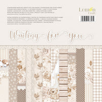 12" x 12" paper pad - Waiting for You