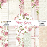 12" x 12" paper pad - First Love
