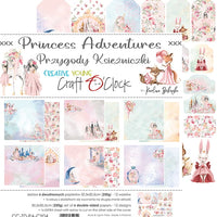 12" x 12" paper pad - Princess Adventures