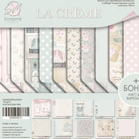 12" x 12" paper pad - La Creme