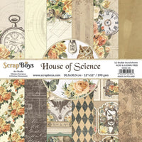12" x 12" paper pad - House of Science