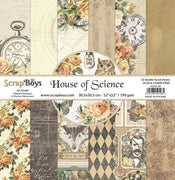 12" x 12" paper pad - House of Science