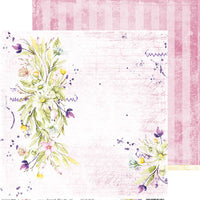 12" x 12" paper pad - Summer Flowers