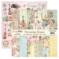 12" x 12" paper pad - Victorian Home