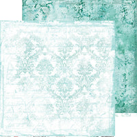 12" x 12" paper pad - Turquoise Mood