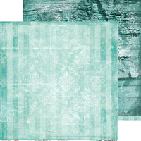 12" x 12" paper pad - Turquoise Mood