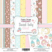 12" x 12" paper pad - Sweet Baby Girl