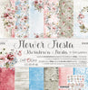 12" x 12" paper pad - Flower Fiesta