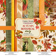 12" x 12" paper pad - Autumn Botanical Diary