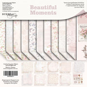 12" x 12" paper pad - Beautiful Moments - Crafty Wizard