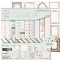 12" x 12" paper pad - La Creme