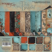 12" x 12" paper pad - Time to dream - Crafty Wizard