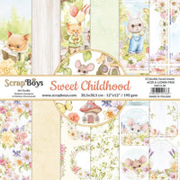 12" x 12" paper pad - Sweet Childhood