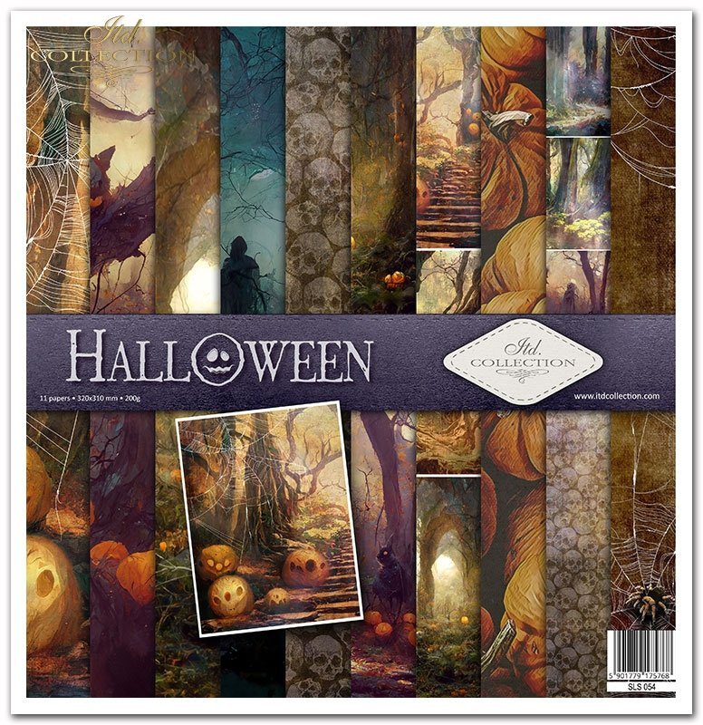 11.8" x 12.1" paper pad - Halloween