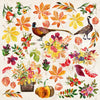 12" x 12" paper pad - Botany Autumn - Crafty Wizard