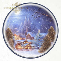 Christmas Scenes - rice paper set