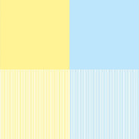 12" x 12" paper pad - Cool Stripes - Crafty Wizard