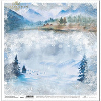 11.8" x 12.1" paper pad - Winter Animals