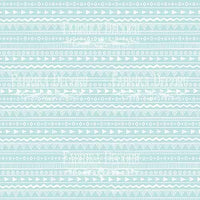 8" x 8" paper pad - Scandi Baby Boy - Crafty Wizard
