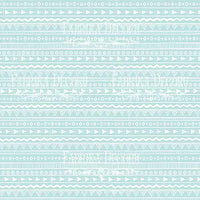 8" x 8" paper pad - Scandi Baby Boy - Crafty Wizard