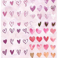 A4 Angels & Valentine's Day paper pad