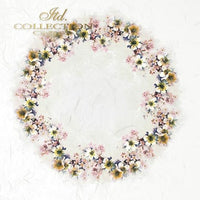 Floral  Wreaths - rice paper set