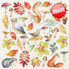 8" x 8" paper pad - Colors of Autumn