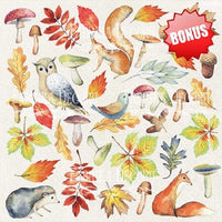 8" x 8" paper pad - Colors of Autumn