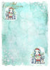 A4 Angels & Snowflakes paper pad