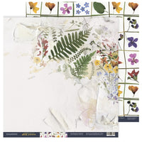 12" x 12" paper pad - Herbarium Wild Summer