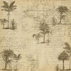 8" x 8" paper pad - Botany Exotic