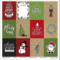 11.8" x 12.1" paper pad - Christmas Surprise