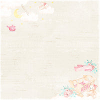 12" x 12" paper pad - Dreamy Baby Girl - Crafty Wizard