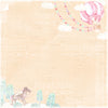 8" x 8" paper pad -  Dreamy Baby Girl - Crafty Wizard