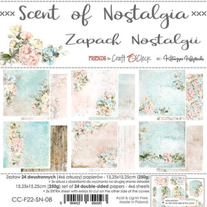 6" x 6" paper pad - Scent of Nostalgia