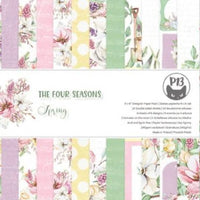 6" x 6" paper pad - The Four Seasons Spring