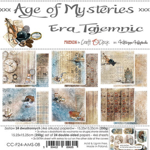 6" x 6" paper pad - Age of Mysteries