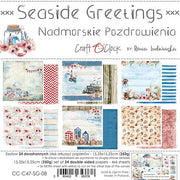 6" x 6" paper pad - Seaside Greetings