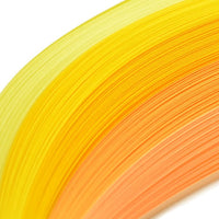 5 shades of yellow and orange - Crafty Wizard