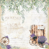12" x 12" paper pad - Journey to Provence
