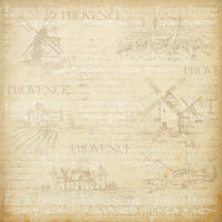 8" x 8" paper pad - Journey to Provence