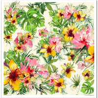 11.8" x 12.1" paper pad - Tropical Dreams