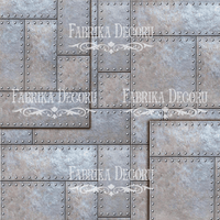 8" x 8" paper pad -  Grunge & Mechanics - Crafty Wizard