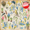 8" x 8" paper pad - Botany Spring - Crafty Wizard