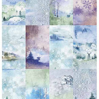A4 Winter Animals paper pad