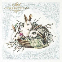 Easter Bunnies - rice paper set