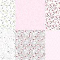 8" x 8" paper pad - Tender Orchid - Crafty Wizard